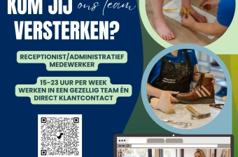 Vacature: Receptionist/administratief medewerker