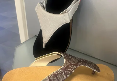 Slippers met aanpassingen