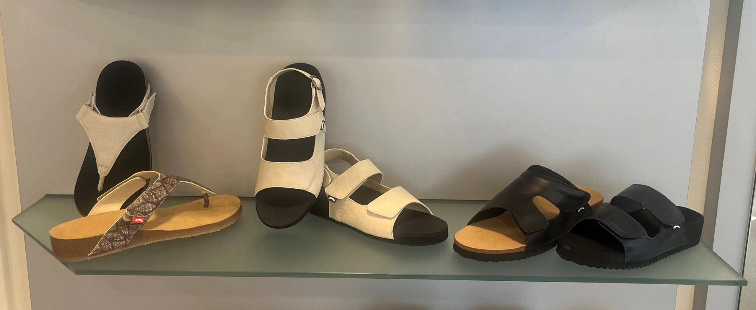 Slippers met aanpassingen